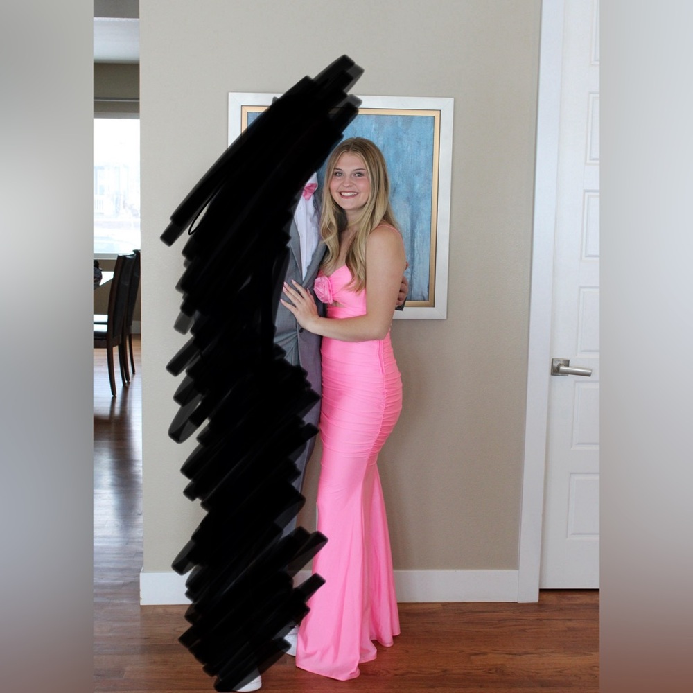 Bright Pink Prom Dress